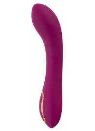 Лиловый вибратор с функцией расширения Inflatable Vibrator - 21,1 см. - Orion