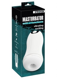 Белый мастурбатор Masturbator with 2 functions - Orion - в Арзамасе купить с доставкой