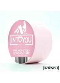 Розовый скотч для фиксации Non-Sticky Bondage Tape - 15 м. - Intoyou - купить с доставкой в Арзамасе