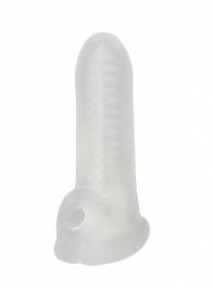 Белый фаллоудлинитель Striker - 13,5 см. - Lola Games - в Арзамасе купить с доставкой