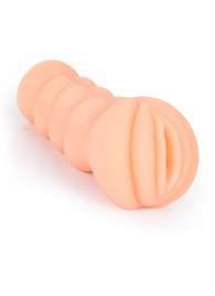 Телесный мастурбатор-вагина с эрекционными кольцами в комплекте - Sexy Girl - в Арзамасе купить с доставкой