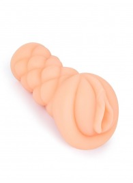 Телесный мастурбатор-вагина с вибропулей и эрекционными кольцами в комплекте - Sexy Girl - в Арзамасе купить с доставкой