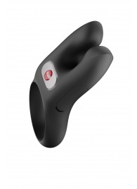 Черное эрекционное виброкольцо Nos - Fun Factory - в Арзамасе купить с доставкой