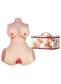 Мастурбатор-торс Aveline с 2 любовными тоннелями - Baile - в Арзамасе купить с доставкой