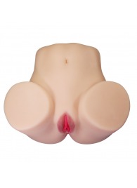 Телесный мастурбатор Julia с 2 любовными каналами - Baile - в Арзамасе купить с доставкой