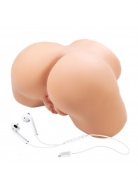 Телесный мастурбатор Olivia с 2 любовными отверстиями - Baile - в Арзамасе купить с доставкой