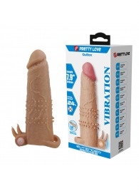 Телесная насадка на пенис Quillon - 20 см. - Baile - в Арзамасе купить с доставкой