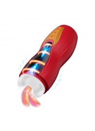 Интерактивный мастурбатор Solara с нагревом, вибрацией и поступательными движениями - Shots Media BV - в Арзамасе купить с доставкой