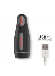 Черный автоматический мастурбатор с управлением через приложение - Oninder - в Арзамасе купить с доставкой