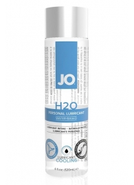 Охлаждающий лубрикант на водной основе JO Personal Lubricant H2O COOLING - 120 мл. - System JO - купить с доставкой в Арзамасе