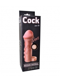 Фаллоудлинитель с кольцом COCK size M - 15 см. - LOVETOY (А-Полимер) - в Арзамасе купить с доставкой