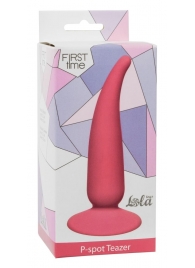 Розовая анальная пробка P-spot Teazer Pink - 12,2 см. - Lola Games - в Арзамасе купить с доставкой