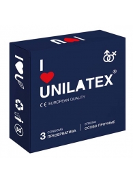 Ультрапрочные презервативы Unilatex Extra Strong - 3 шт. - Unilatex - купить с доставкой в Арзамасе