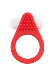 Красное эрекционное кольцо LIT-UP SILICONE STIMU RING 1 RED - Dream Toys - в Арзамасе купить с доставкой