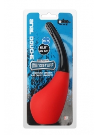 Анальный душ MENZSTUFF 310ML ANAL DOUCHE RED/BLACK - Dream Toys - купить с доставкой в Арзамасе