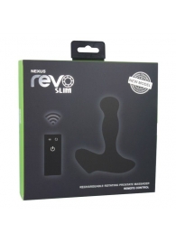 Чёрный перезаряжаемый массажёр предстательной железы NEXUS Revo Slim - Nexus Range - в Арзамасе купить с доставкой Чёрный перезаряжаемый массажёр предстательной железы NEXUS Revo Slim - Nexus Range - в Арзамасе купить с доставкой