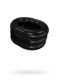 Чёрное эрекционное виброкольцо Stretch - Bathmate - в Арзамасе купить с доставкой