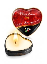 Массажная свеча с ароматом бубль-гума Bougie Massage Candle - 35 мл. - Plaisir Secret - купить с доставкой в Арзамасе