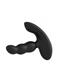 Черный силиконовый стимулятор простаты Levett Nitoc с пультом ДУ - Levett - в Арзамасе купить с доставкой