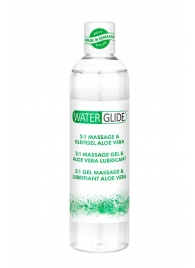 Гель-смазка 2-в-1 MASSAGE   LUBRICANT ALOE VERA - 300 мл. - Waterglide - купить с доставкой в Арзамасе