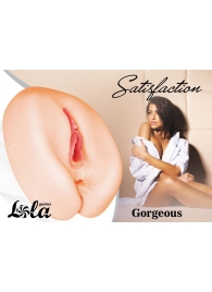 Мастурбатор с 2 тоннелями Satisfaction Gorgeous - Lola Games - в Арзамасе купить с доставкой