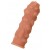 Телесная реалистичная насадка KOKOS Extreme Sleeve 11 с дополнительной стимуляцией - 12,7 см. - KOKOS - в Арзамасе купить с доставкой
