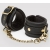 Черные наручники Bound to You Faux Leather Wrist Cuffs - Fifty Shades of Grey - купить с доставкой в Арзамасе