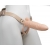 Телесный фаллопротез MEN STYLE с анальным стимулятором - 17,5 см. - LOVETOY (А-Полимер) - купить с доставкой в Арзамасе