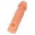 Телесная закрытая насадка с шершавой головкой Cock Sleeve Size L - 17,6 см. - KOKOS - в Арзамасе купить с доставкой