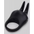 Черное эрекционное виброкольцо Sensation Rechargeable Vibrating Rabbit Love Ring - Fifty Shades of Grey - в Арзамасе купить с доставкой