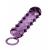Закрытая фиолетовая насадка с пупырышками SAMURAI PENIS SLEEVE PURPLE - 14,5 см. - NMC - в Арзамасе купить с доставкой