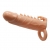 Телесная удлиняющая насадка Penis Sleeve Emmitt - 17 см. - Baile - в Арзамасе купить с доставкой