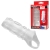 Насадка на пенис с кольцом для мошонки Clear Sensations Enhancer Sex Sleeve - 11,5 см. - XR Brands - в Арзамасе купить с доставкой