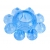 Голубая гелевая насадка-цветок - Toyfa Basic - в Арзамасе купить с доставкой
