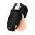 Черная клетка для пениса Silicone Small 2 in Cock Cage With Ball Divider - BlueLine - купить с доставкой в Арзамасе