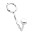 Кольцо на пенис с анальным стимулятором Stainless Steel Anal Hook   Cock Ring - BlueLine - в Арзамасе купить с доставкой
