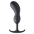 Черный массажер простаты с утяжелителями Premium Silicone Weighted Prostate Plug XL - 20,8 см. - XR Brands - в Арзамасе купить с доставкой