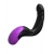 Черно-фиолетовый вибромассажёр простаты Hyper-Pulse P-Spot Massager - Pipedream - в Арзамасе купить с доставкой