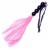 Розовая силиконовая плеть - 35,5 см. - Boys of Toys - купить с доставкой в Арзамасе