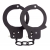 Чёрные наручники из листового металла BONDX METAL CUFFS BLACK - Dream Toys - купить с доставкой в Арзамасе