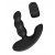 Черный силиконовый стимулятор простаты Levett Nitoc с пультом ДУ - Levett - в Арзамасе купить с доставкой