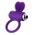 Фиолетовое виброкольцо с ресничками JOS PERY - JOS - в Арзамасе купить с доставкой