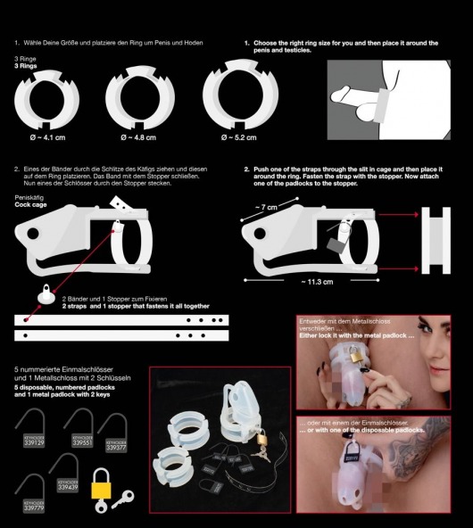Набор для мужского пояса верности Cock Cage Set - Orion - купить с доставкой в Арзамасе