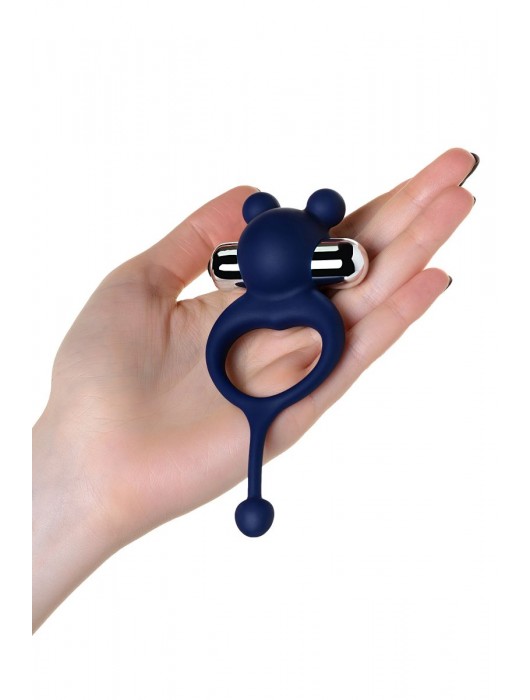 Синее виброкольцо с хвостиком JOS MICKEY - JOS - в Арзамасе купить с доставкой