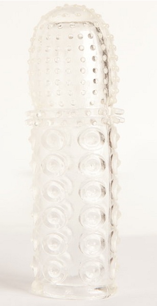 Прозрачная закрытая гелевая насадка - 13,5 см. - Toyfa Basic - в Арзамасе купить с доставкой Прозрачная закрытая гелевая насадка - 13,5 см. - Toyfa Basic - в Арзамасе купить с доставкой