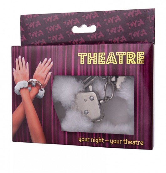 Наручники с белой меховой опушкой - ToyFa - купить с доставкой в Арзамасе