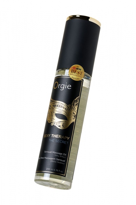 Минеральное массажное масло Orgie Sexy Therapy The Secret - 200 мл. - ORGIE - купить с доставкой в Арзамасе