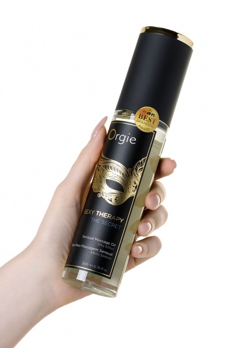 Минеральное массажное масло Orgie Sexy Therapy The Secret - 200 мл. - ORGIE - купить с доставкой в Арзамасе