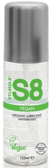 Веганский лубрикант на водной основе S8 Vegan Lube - 125 мл. - Stimul8 - купить с доставкой в Арзамасе
