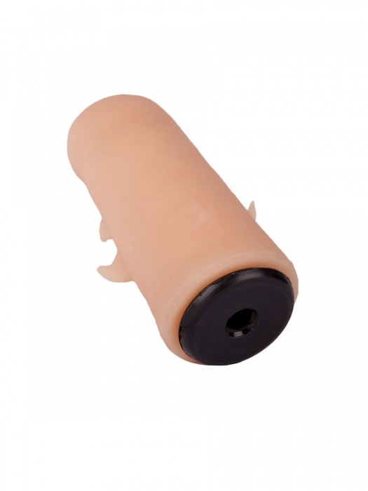 Черный пояс-трусики с двумя насадками  Экзотик-Sara  - 16,5 и 11 см. - LOVETOY (А-Полимер) - купить с доставкой в Арзамасе